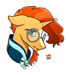 Size: 600x650 | Tagged: safe, artist:norang94, character:sunburst, episode:the crystalling, g4, my little pony: friendship is magic, male, sad, solo