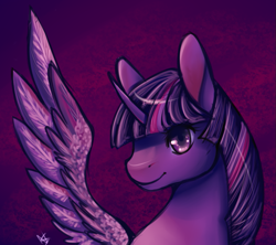 Size: 917x813 | Tagged: safe, artist:cabbage-arts, character:twilight sparkle, character:twilight sparkle (alicorn), species:alicorn, species:pony, bust, cute, female, mare, portrait, solo, twiabetes