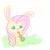 Size: 640x640 | Tagged: safe, artist:giantmosquito, character:fluttershy, species:rabbit, g4, 2012, bunnified, carrot, cute, female, solo, species swap