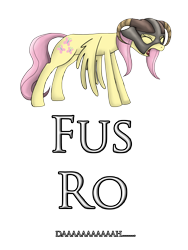 Size: 2400x3200 | Tagged: safe, artist:wolftendragon, character:fluttershy, crossover, dovahkiin, dovahshy, female, fus-ro-dah, simple background, skyrim, solo, the elder scrolls, transparent background