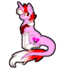 Size: 100x100 | Tagged: safe, artist:anxiouslilnerd, oc, oc only, oc:snuggle bugg, species:changeling, changeling oc, clothing, cute, femboy, long tail, male, pixel art, scarf, simple background, socks, solo, transparent background