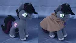 Size: 3960x2248 | Tagged: safe, artist:adamar44, character:shadow lock, species:pony, spoiler:comic, hood, irl, photo, plushie, solo