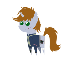 Size: 3182x2466 | Tagged: safe, artist:aborrozakale, oc, oc only, oc:littlepip, species:pony, species:unicorn, fallout equestria, fallout, female, high res, mare, pointy ponies, scar, simple background, solo, transparent background, vault suit
