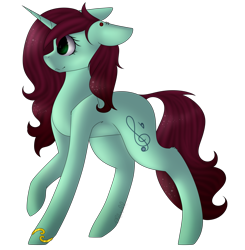 Size: 2941x3000 | Tagged: safe, artist:crazllana, oc, oc only, oc:mai, species:pony, species:unicorn, female, high res, mare, simple background, solo, transparent background