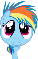Size: 5000x7751 | Tagged: safe, artist:uxyd, character:rainbow dash, species:pegasus, species:pony, episode:fluttershy leans in, g4, my little pony: friendship is magic, .svg available, absurd resolution, cute, female, fisheye lens, looking at you, mare, simple background, smiling, solo, transparent background, vector