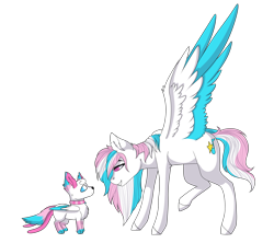 Size: 4500x4000 | Tagged: safe, artist:crazllana, oc, oc only, oc:starlight song, species:pegasus, species:pony, absurd resolution, colored wings, crossover, female, glaceon, mare, multicolored wings, pokémon, simple background, solo, transparent background