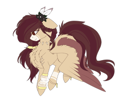 Size: 3787x3169 | Tagged: safe, artist:crazllana, oc, oc only, species:pegasus, species:pony, colored wings, female, high res, mare, multicolored wings, simple background, solo, transparent background