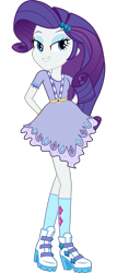 Size: 1000x2331 | Tagged: safe, artist:imperfectxiii, artist:mlgskittles, character:rarity, equestria girls:legend of everfree, g4, my little pony: equestria girls, my little pony:equestria girls, boots, camp fashion show outfit, clothing, female, high heel boots, shoes, simple background, socks, solo, transparent background, vector