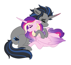 Size: 1081x982 | Tagged: safe, artist:saphi-boo, character:king sombra, character:princess cadance, ship:somdance, female, infidelity, male, reformed sombra, shipping, simple background, straight, transparent background