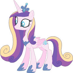 Size: 463x465 | Tagged: safe, artist:westrail642fan, base used, character:princess cadance, species:alicorn, species:pony, alternate timeline, alternate universe, empress cadance, hoof shoes, rise and fall, simple background, transparent background