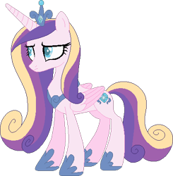 Size: 438x447 | Tagged: safe, artist:westrail642fan, base used, character:princess cadance, species:alicorn, species:pony, alternate timeline, alternate universe, empress cadance, hoof shoes, rise and fall, simple background, transparent background
