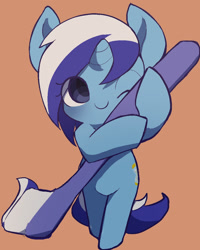Size: 876x1096 | Tagged: safe, artist:ccc, character:minuette, species:pony, species:unicorn, brushie brushie, cute, female, looking at you, mare, minubetes, solo, toothbrush