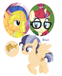 Size: 553x683 | Tagged: safe, artist:superrosey16, character:flash sentry, character:moondancer, oc, oc:blue sentery, parent:flash sentry, parent:moondancer, parents:flashdancer, species:pegasus, species:pony, male, offspring, simple background, stallion, transparent background