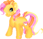 Size: 140x129 | Tagged: safe, artist:conphettey, oc, oc only, oc:ragamuffin, g3, animated, pixel art, simple background, solo, transparent background