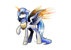 Size: 3507x2480 | Tagged: safe, artist:dormin-dim, oc, oc only, oc:crystal, species:alicorn, species:pony, alicorn oc, commission, female, mare, simple background, solo, transparent background