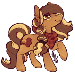 Size: 508x500 | Tagged: safe, artist:clovercoin, oc, species:pony, solo