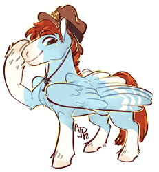 Size: 554x600 | Tagged: safe, artist:clovercoin, oc, species:pony, solo