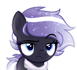 Size: 639x579 | Tagged: safe, artist:sapphireartemis, oc, oc:crystal nights, species:earth pony, species:pony, female, mare, simple background, solo, transparent background