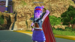 Size: 1200x675 | Tagged: safe, artist:alphamonouryuuken, character:twilight sparkle, species:human, cape, character creation, clothing, crossover, dragon ball, dragon ball xenoverse, dragon ball xenoverse 2, dragon ball z, humanized, saiyan