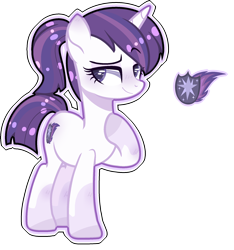 Size: 2040x2176 | Tagged: safe, artist:jxst-alexa, oc, oc only, parent:shining armor, parent:twilight sparkle, parents:shining sparkle, species:pony, species:unicorn, female, mare, offspring, product of incest, simple background, solo, transparent background