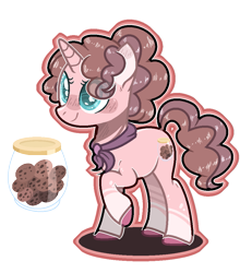 Size: 935x1011 | Tagged: safe, artist:jxst-alexa, oc, parent:cookie crumbles, parent:pear butter, species:pony, species:unicorn, female, magical lesbian spawn, mare, offspring, simple background, solo, transparent background