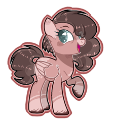 Size: 980x1090 | Tagged: safe, artist:jxst-alexa, oc, parent:pear butter, parent:windy whistles, parents:windybutter, species:pegasus, species:pony, female, magical lesbian spawn, mare, offspring, simple background, solo, transparent background