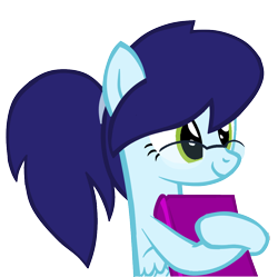 Size: 1050x1046 | Tagged: safe, artist:sapphireartemis, base used, oc, oc:sapphire skies, species:pegasus, species:pony, book, female, glasses, mare, simple background, solo, transparent background