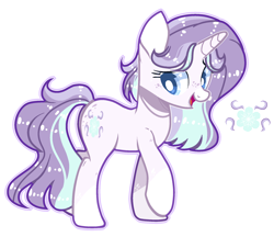 Size: 2086x1801 | Tagged: safe, artist:jxst-alexa, oc, oc only, parent:double diamond, parent:starlight glimmer, parents:glimmerdiamond, species:pony, species:unicorn, female, hooves, looking down, mare, offspring, open mouth, raised hoof, simple background, solo, transparent background, white outline