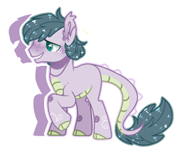 Size: 1189x1011 | Tagged: safe, artist:jxst-alexa, oc, parent:rarity, parent:spike, parents:sparity, species:dracony, hybrid, interspecies offspring, male, offspring, simple background, solo, transparent background