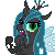 Size: 50x50 | Tagged: safe, artist:taritoons, part of a set, character:queen chrysalis, species:changeling, animated, clapping, clapping ponies, cute, cutealis, female, icon, simple background, solo, sprite, transparent background