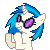 Size: 50x50 | Tagged: safe, artist:taritoons, part of a set, character:dj pon-3, character:vinyl scratch, animated, clapping, clapping ponies, cute, female, icon, simple background, solo, sprite, transparent background, vinylbetes