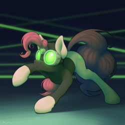 Size: 2000x2000 | Tagged: safe, artist:ohemo, character:pinkie pie, species:earth pony, species:pony, episode:pinkie spy, g4, my little pony: equestria girls, clothing, female, mare, night vision goggles, solo