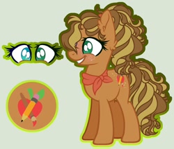 Size: 1280x1102 | Tagged: safe, artist:sweet-psycho-uwu, oc, oc only, oc:anahita, parent:applejack, parent:trouble shoes, parents:troublejack, species:earth pony, species:pony, female, mare, offspring, simple background, solo