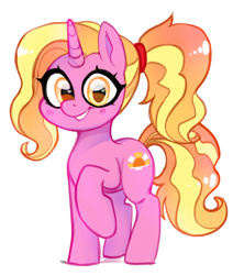 Size: 1500x1773 | Tagged: safe, artist:techycutie, derpibooru original, character:luster dawn, species:pony, species:unicorn, episode:the last problem, g4, my little pony: friendship is magic, cute, female, lusterbetes, ponytail, solo