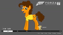 Size: 1280x720 | Tagged: safe, artist:forzaveteranenigma, character:cheese sandwich, species:pony, forza motorsport 7, watermark, youtube link in the description