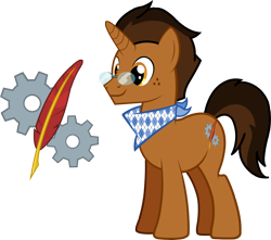 Size: 4524x4000 | Tagged: safe, artist:imperfectxiii, oc, oc only, oc:copper plume, species:pony, solo