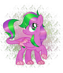 Size: 1944x2241 | Tagged: safe, artist:sweet-psycho-uwu, oc, oc only, oc:firestorm swirl, parent:rarity, parent:spike, parents:sparity, species:dracony, species:dragon, species:pony, female, hybrid, interspecies offspring, offspring, solo