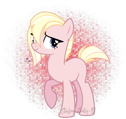 Size: 2542x2405 | Tagged: safe, artist:sweet-psycho-uwu, base used, oc, parent:big macintosh, parent:marble pie, parents:marblemac, species:earth pony, species:pony, female, mare, offspring, solo