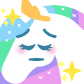 Size: 120x120 | Tagged: safe, artist:conphettey, character:princess celestia, species:alicorn, species:pony, blushing, emoji, eyes closed, female, hoers, mare, pensive, reaction image, simple background, solo, sparkles, transparent background