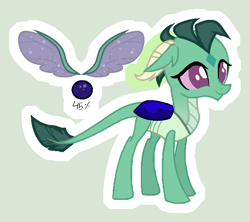 Size: 692x614 | Tagged: safe, artist:sweet-psycho-uwu, base used, oc, parent:princess ember, parent:thorax, parents:embrax, dragonling, hybrid, interspecies offspring, male, offspring, reference sheet, simple background, solo