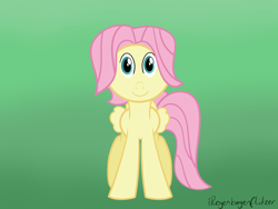 Size: 2000x1500 | Tagged: safe, artist:regxy, character:fluttershy, adorascotch, butterscotch, cute, rule 63, rule63betes, solo