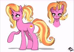 Size: 12296x8700 | Tagged: safe, artist:brekrofmadness, character:luster dawn, species:pony, species:unicorn, episode:the last problem, g4, my little pony: friendship is magic, absurd resolution, female, mare, signature, simple background, solo, white background
