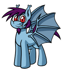 Size: 911x1030 | Tagged: safe, artist:alittleofsomething, oc, oc only, species:pony, 2020 community collab, derpibooru community collaboration, bat wings, digital art, fangs, simple background, solo, transparent background, vampire, vampony, wings