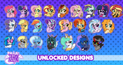 Size: 680x358 | Tagged: safe, artist:techycutie, character:applejack, character:autumn blaze, character:derpy hooves, character:dj pon-3, character:flutterbat, character:fluttershy, character:king sombra, character:luster dawn, character:pear butter, character:pinkie pie, character:princess celestia, character:princess luna, character:queen chrysalis, character:rainbow dash, character:rarity, character:silverstream, character:starlight glimmer, character:sunburst, character:sunset shimmer, character:trixie, character:twilight sparkle, character:twilight sparkle (alicorn), character:twilight sparkle (scitwi), character:vinyl scratch, species:alicorn, species:bat pony, species:changeling, species:classical hippogriff, species:earth pony, species:eqg human, species:hippogriff, species:kirin, species:pegasus, species:pony, species:unicorn, my little pony:equestria girls, alternate hairstyle, awwtumn blaze, bat ponified, changeling queen, cute, cutealis, diastreamies, female, looking at you, lusterbetes, male, mane six, mare, pearabetes, punk, punkity, race swap, shyabates, shyabetes, sombradorable, stallion, sunbetes, vinylbetes