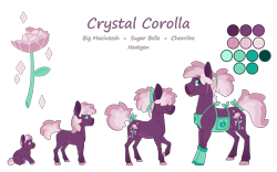 Size: 4000x2500 | Tagged: safe, artist:jackiebloom, oc, oc only, oc:crystal corolla, parent:cheerilee, parent:sugar belle, parents:sugarlee, species:earth pony, species:pony, apron, baby, baby pony, clothing, colt, high res, magical lesbian spawn, male, offspring, simple background, solo, stallion, transparent background