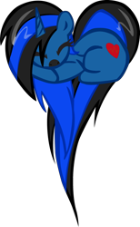 Size: 1280x2082 | Tagged: safe, artist:bamboodog, artist:dialliyon, oc, oc:dr meem, species:pony, species:unicorn, heart, heart pony, long hair, rule 63, simple background, transparent background