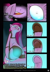 Size: 1920x2770 | Tagged: safe, artist:underwoodart, character:pinkamena diane pie, character:pinkie pie, character:twilight sparkle, ask pink-pony, comic, hallucination, mirror pool