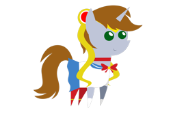 Size: 1280x937 | Tagged: safe, artist:aborrozakale, oc, oc only, oc:littlepip, species:pony, species:unicorn, fallout equestria, fanfic, fanfic art, female, hooves, horn, mare, pointy ponies, sailor moon, simple background, solo, transparent background