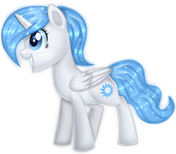 Size: 1932x1689 | Tagged: safe, artist:sugguk, oc, oc only, oc:white flare, species:alicorn, species:pony, alicorn oc, horn, simple background, solo, transparent background, wings