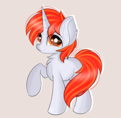 Size: 2973x2893 | Tagged: safe, artist:janelearts, oc, species:pony, species:unicorn, colt, eye clipping through hair, male, simple background, solo